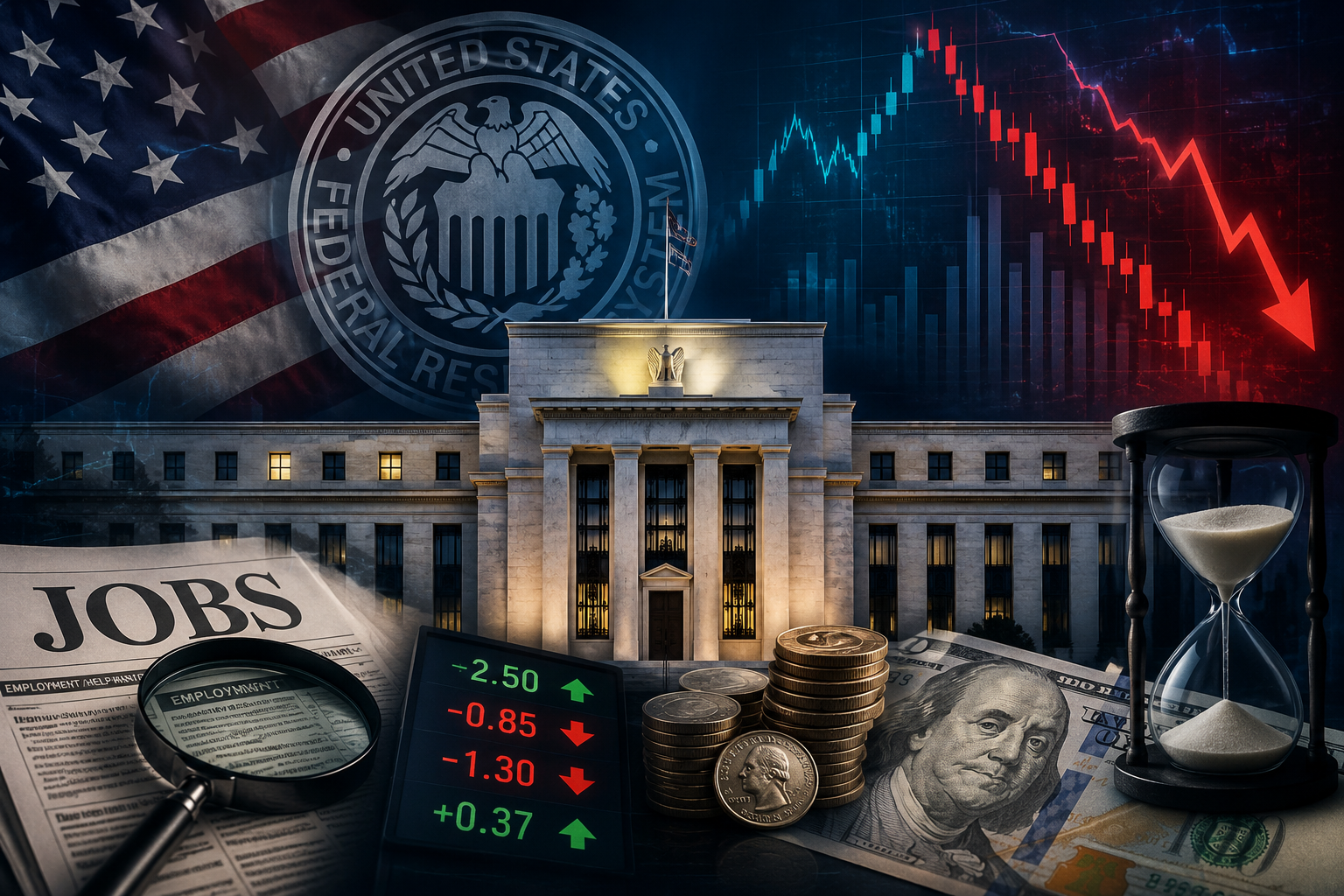 The Federal Reserve moves the markets again. Employment, inflation and rates create uncertainty around the world.